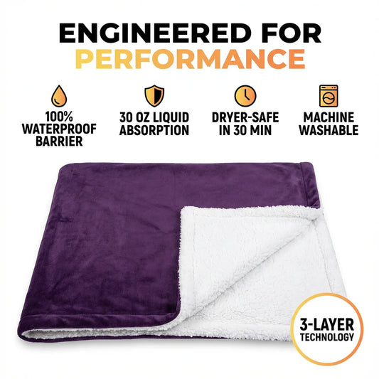 Wasserdichte Kuscheldecke für Paare